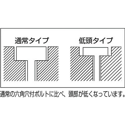■トラスコ中山(TRUSCO)　低頭六角穴付ボルト　黒染め全ネジ　サイズＭ４Ｘ２０　１４本入  B081-0420  (M4X20 14ｲﾘ) B081-0420 (M4X20 14ｲﾘ)
