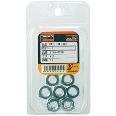 ■トラスコ中山(TRUSCO)　Ｕナット（鉄／三価クロメート）　Ｍ８Ｘ１．２５　１１個入　B769-0008 B769-0008