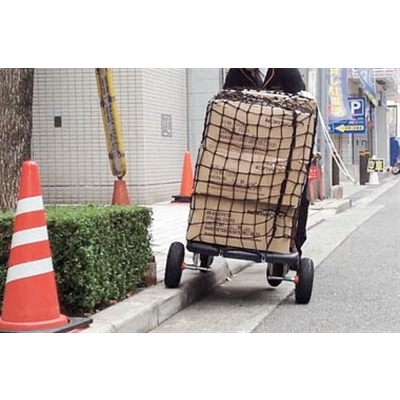 ■トラスコ中山(TRUSCO)　台車用荷崩れ防止ネット　ホーミータイ　１２００×９００　ブラック　HMT-90 HMT-90