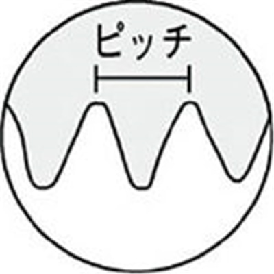 ■トラスコ中山(TRUSCO)　生爪北川用　Ｂ用　チャック１２インチ　Ｐ１．５ｍｍＨ１２０ｍｍ　B-212-120-1.5 B-212-120-1.5