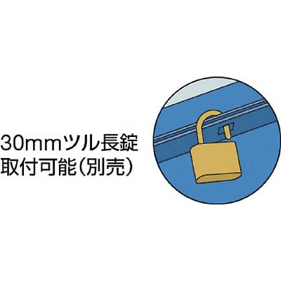 ■トラスコ中山(TRUSCO)　３段式工具箱　３５２Ｘ２２０Ｘ３４３　ブルー  GT-350-B GT-350-B