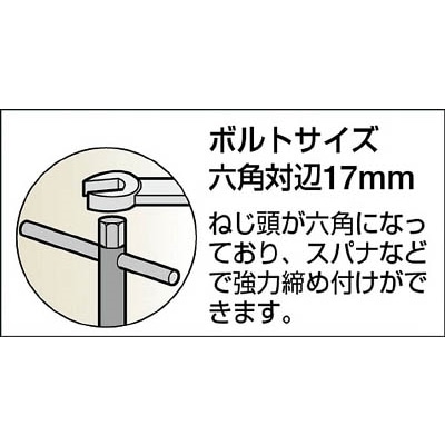 ■トラスコ中山(TRUSCO)　Ｌクランプ強力型　最大口開６００ｍｍＸ深さ１２０ｍｍ　GKLB600 GKLB600