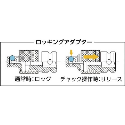 ■コーケン　ロッキングアダプター　差込角９．５ｍｍ　13333AL 13333AL