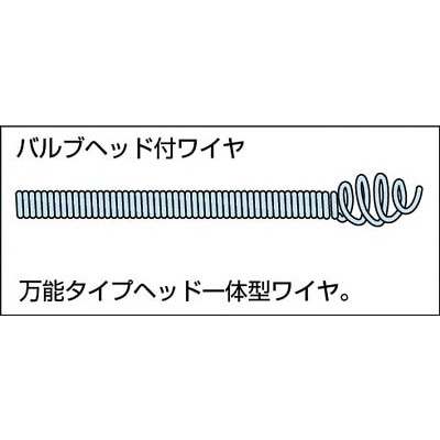 □アサダ ドレンクリーナＨ－７５ バルブヘッド仕様 DH75B(DH75B