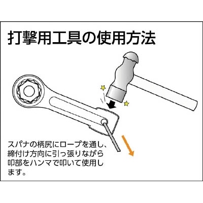 ■ＡＳＨ　打撃めがねレンチ６７ｍｍ　DR0067 DR0067