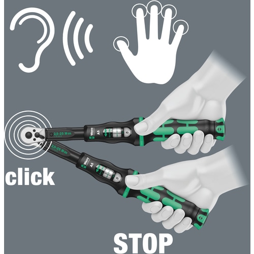 ■Ｗｅｒａ　Ｂ２　クリックトルクレンチ　２０～１００Ｎｍ　３／８ 343963