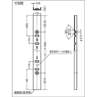 ■ＬＡＭＰ　ステンレス製棚受ＳＭ型用　ＳＰＭ－２０Ｂ（１２０－０３０－９１５） SPM-20B