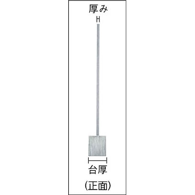 ■ユニ　焼入台付スコヤー（ＪＩＳ１級）　２００ｍｍ　ULAY-200 ULAY-200