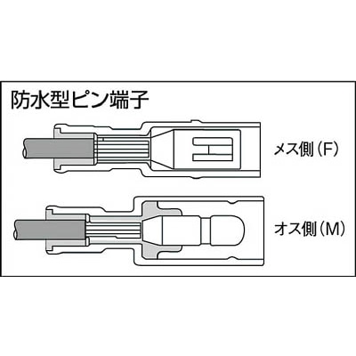 ■ニチフ　防水形ピン端子　メス　PC4009-F-WP PC4009-F-WP