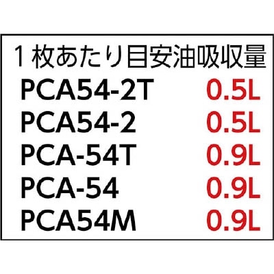 ■ＪＯＨＮＡＮ　油吸着材　アブラトール　シート　５０×４０×０．２ｃｍ　PCA54-2T PCA54-2T