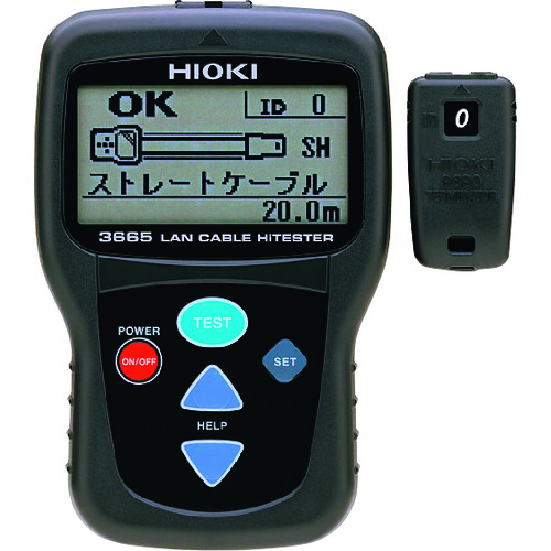 ＨＩＯＫＩ　ＬＡＮケーブルハイテスタ　３６６５ 3665