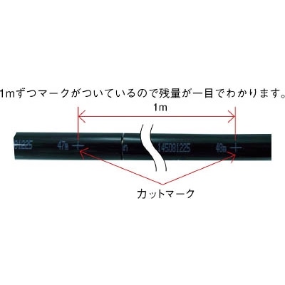 ■チヨダ　ＴＥタッチチューブ　６ｍｍ／１００ｍ　クリア　TE-6-100 TM TE-6-100 TM