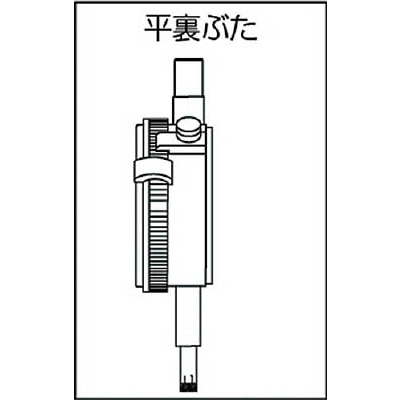 ■テクロック　丸型ダイヤルゲージ　TM-110F TM-110F