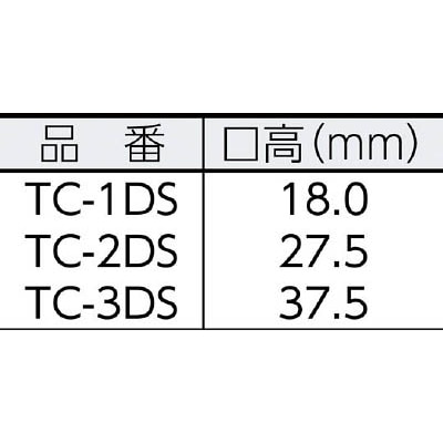 ■ニューストロング　スライドクランプ　ＤＧＳタイプ　TC3DS TC3DS