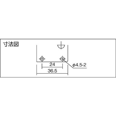 ■角田　ハンドル横型トグルクランプ　Ｎｏ．０３Ｓ　KC-03S KC-03S