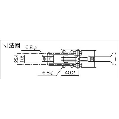 ■角田　引きクランプ　Ｎｏ．ＦＡ２００　KC-FA200 KC-FA200