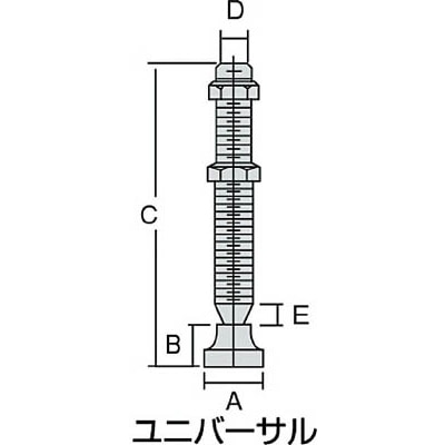 ■角田　ユニバーサルボルト　Ｍ１０　UBT-10 UBT-10