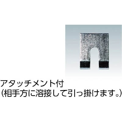 ■角田　ステンレス製引きクランプ　Ｎｏ．ＦＡ１２０－２Ｓ　KC-FA120-2S KC-FA120-2S