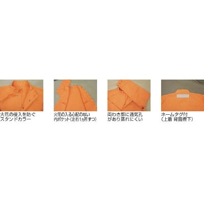 ■吉野　ハイブリッド（耐熱・耐切創）作業服　上着　YS-PW1XL YS-PW1XL