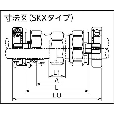■ＳＫカワニシ　塩ビ管用継手　ＳＫＸソケットＶ２０　SKX-S-V20 SKX-S-V20