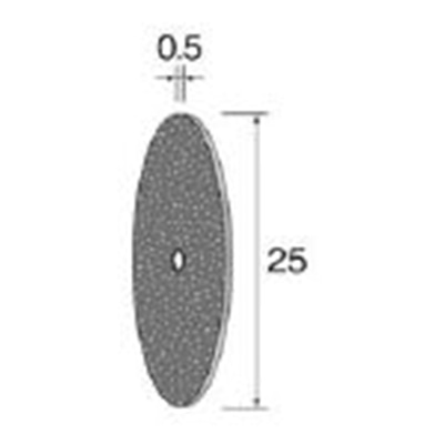 ■ミニモ　カッティング砥石　ＷＡ　Φ２５×０．５　MC2013 MC2013