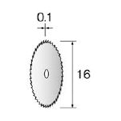 ■ミニモ　ステンレスカッティングディスク　Φ１６　MC3102 MC3102