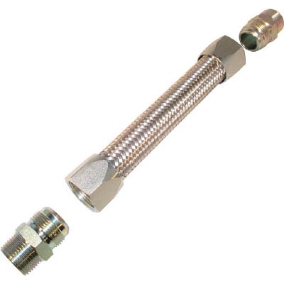 ■ＮＦＫ　メタルタッチ無溶接式フレキ　ニップル鉄　２５Ａ×３００Ｌ　NK340-25-300 NK340-25-300