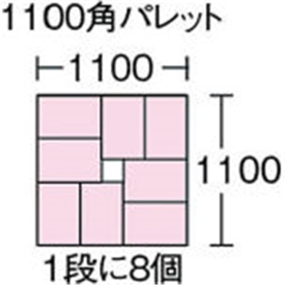 ■積水　ＴＣ型コンテナ　ＴＣ－１　灰　TC1 TC1 GY