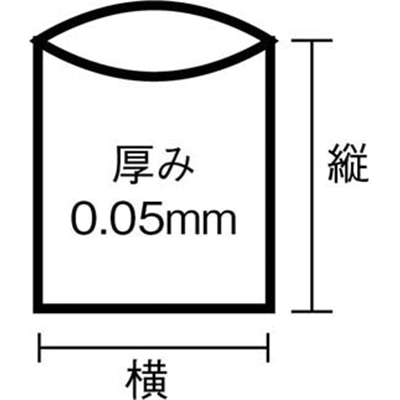 ■サニパック　Ｌ－９３Ｌシリーズ９０Ｌ透明　１０枚　L93CL L93CL