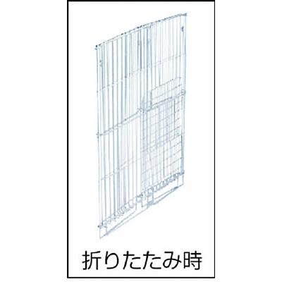 ■コンドル　（屋外用屑入）パークワイヤーネット（折りたたみ式）　YD-67L-IJ YD-67L-IJ