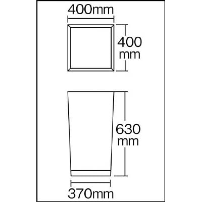 ■コンドル　（屋外用屑入）パークワイヤーネット（折りたたみ式）　YD-67L-IJ YD-67L-IJ