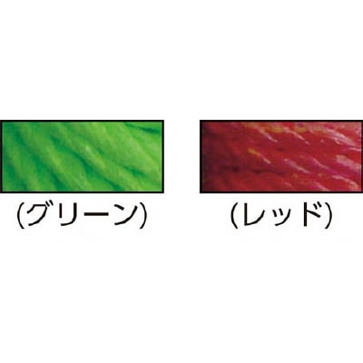 ■ユタカ　荷造り紐　ＰＳロープ　６Φ×１００Ｍ　赤　M117 M117 R