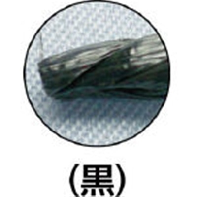 ユタカ　荷造り紐　ＰＳロープ　５ｍｍ×８０ｍ　ブラック　M-173-6 M-173-6