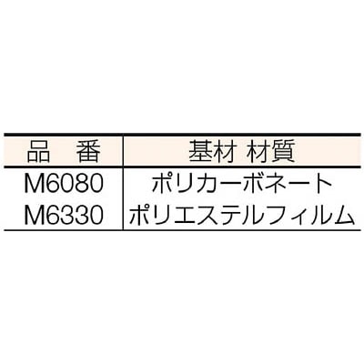 ニトムズ　ガラス飛散防止シート　凸凹面用広　M6080 M6080