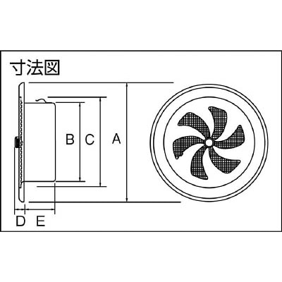 Ｕ．Ｋ　１００Ｓ丸型レジスター　RN100S-HL RN100S-HL