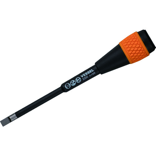 ベッセル　ボールラチェットドライバー替軸　２２００Ｂ（－）６×１００ 2200B6100