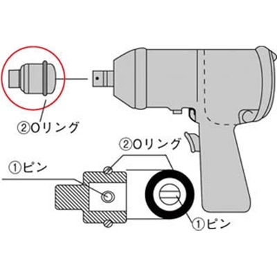 ■ＴＯＮＥ　インパクト用ピン　７Ｘ７５Ｌ　PIN7075 PIN7075