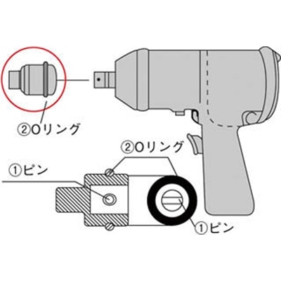 ■ＴＯＮＥ　インパクト用ピン（１０本入）　P3020S P3020S