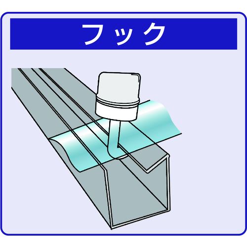 ダイドーハント　ポリカワンタッチフック　ブロンズ　１９ｍｍ　（１００本入） 00032464