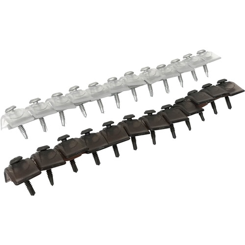 ダイドーハント　ポリカ連結波板ビス　１２本Ｘ８連（９６本入）　４．２Ｘ２５ｍｍ　クリアー　鉄下地 00045956