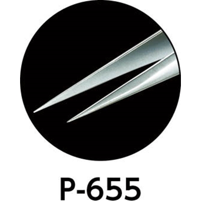 ■ＨＯＺＡＮ　ピンセット　１２０ｍｍ　P655 P655