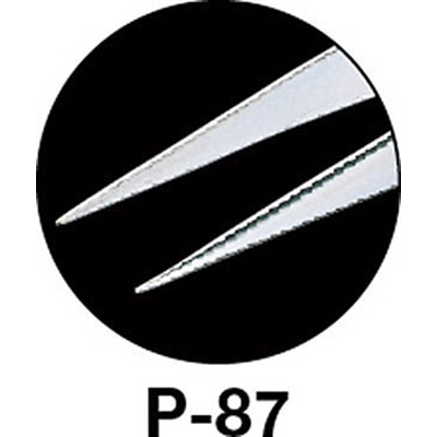 ■ＨＯＺＡＮ　ピンセット　１２５ｍｍ　P-87　(HKC-P87) P-87　(HKC-P87)