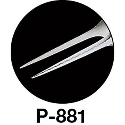 ■ＨＯＺＡＮ　ピンセット　１２０ｍｍ　P-881 P-881