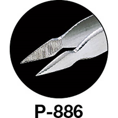 ■ＨＯＺＡＮ　ピンセット　１２０ｍｍ　P-886 P-886