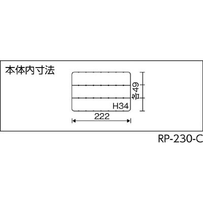 リングスター　スーパークラブパーツ　ＲＰ－２３０　クリア　RP230C RP230C