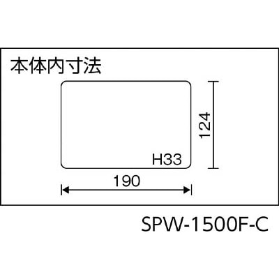 リングスター　スーパーピッチ５．５ｍｍ　Ｌ／Ｒ　ＳＰＷ－１５００Ｆ　クリア　SPW1500FC SPW1500FC