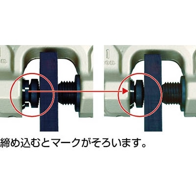 ■スーパー　スクリューカムクランプ（ダブル・アイ型）ツイストカム式　SDC2S SDC2S