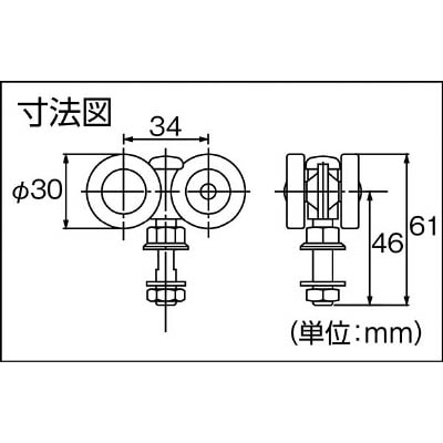 ■ダイケン　アルミドアハンガー　ＳＤ１５複車　SD15-4W SD15-4W