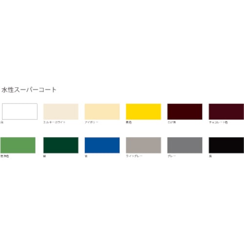 アサヒペン　水性スーパーコート　０．７Ｌ　チョコレート 414434