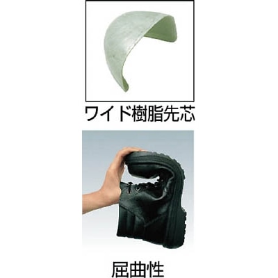 ■ミドリ安全(Midori Anzen) 　ラバーテック半長靴　２４．５ｃｍ　RT94024.5 RT94024.5